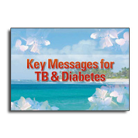 Key Messages for TB & Diabetes flipbook