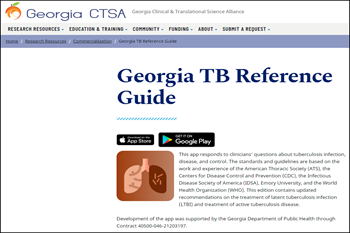 Georgia TB Reference Guide
