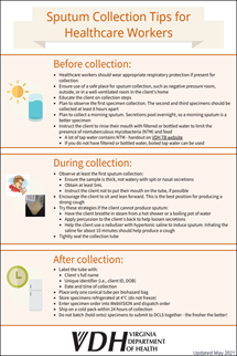 Sputum Collection Tips for Healthcare Workers