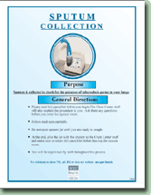  Sputum Collection Instructions