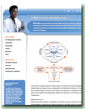 THuman Resources for Health (HRH) Action Framework Website