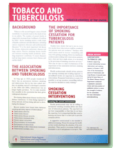 Tobacco and Tuberculosis